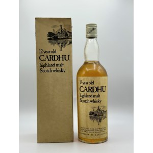 Whisky scozzese di malto delle Highlands Cardhu invecchiato 12 anni
