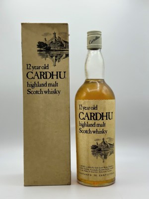 Cardhu Highland malt Scotch Whiskey 12 Year Old