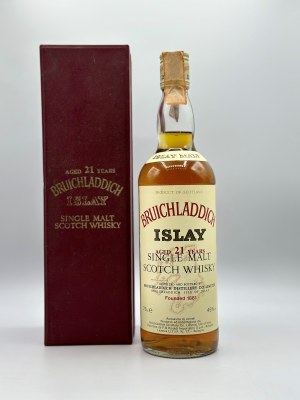 Bruichladdich, Malt Scotch Whiskey 21 Years Single
