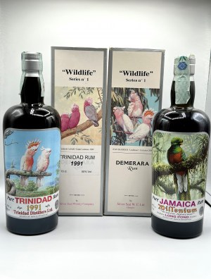 Silver Seal Wildlife, Pure Trinidad Rum - Pure Jamaica Rum Millenium