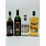 Dow's Port - Glenfiddich Whiskey - Tequila Plata - Sauza Tequila