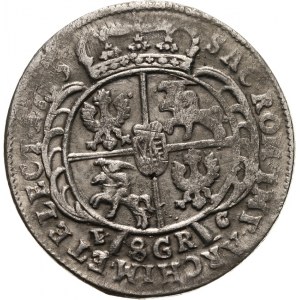 August III 1733-1763 dwuzłotówka 1753 E-C, Lipsk, Efraimek