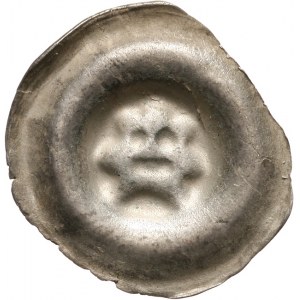 Władca nieokreślony z XIII-XIV wieku, brakteat guziczkowy początek XIV w.