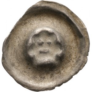 Władca nieokreślony z XIII-XIV wieku, brakteat guziczkowy początek XIV w.