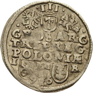 Zygmunt III Waza 1587-1632 trojak 1596, Poznań
