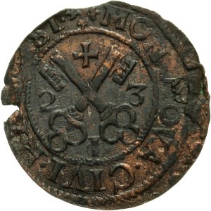 Szwecja, Ryga - miasto, Gustaw II Adolf 1621-1632, 1 1/2 szeląga 1623
