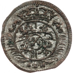 August II Mocny 1697-1733, halerz 1699 ILH, Drezno.