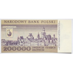 PRL, 200000 złotych 1989 r., seria K0050419