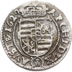 Śląsk, Arcyksiążę Ferdynand III 1627-1637, 3 krajcary 1629 PH, Kłodzko