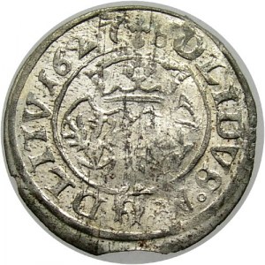Zygmunt III Waza 1587-1632, szeląg, 1627, Wilno