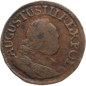 August III 1733-1763 grosz ( 3 szelągi ) 1755, Gubin