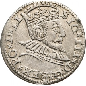 Zygmunt III Waza 1587-1632, trojak 1591, Ryga