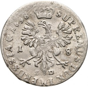 Niemcy, Brandenburgia-Prusy, Fryderyk III 1688-1701, ort 1698 SD, Królewiec