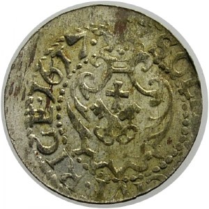 Zygmunt III Waza 1587-1632, szeląg 1617, Ryga