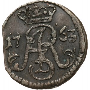 August III 1733-1763, szeląg 1763, Toruń