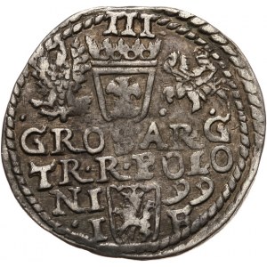 Zygmunt III Waza 1587-1632, trojak 1599, Olkusz