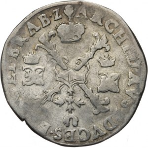 Niderlandy hiszpańskie, Albert i Elżbieta 1598-1621, Brabancja, 1/4 patagona bez daty, Antwerpia