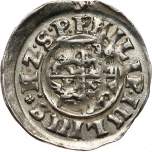 Pomorze, Księstwo Wołogoskie, Filip Juliusz 1592 - 1625, grosz 1611, Nowopole.