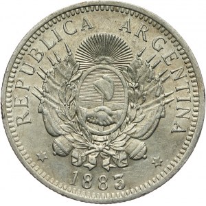 Argentyna 50 centavos 1883 rok