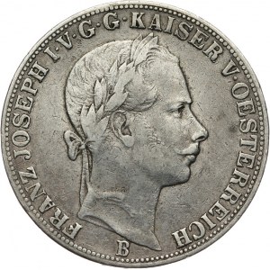 Austria, Franciszek Józef I 1848-1916, talar 1858/B, Kremnica