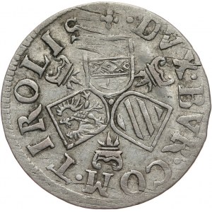 Austria, Ferdinand II 1564 -1595, 3 krajcary, Hall, Tyrol.