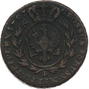 Prusy Południowe, Fryderyk Wilhelm II 1786-97, trojak 1797 B, Wrocław.