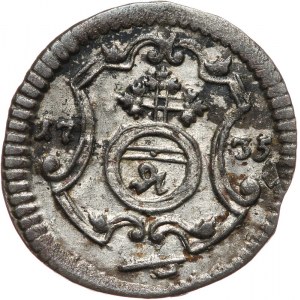 August III Sas 1733 - 1763, halerz 1735 FWôF, Drezno