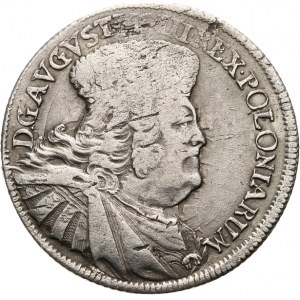 August III 1733-1763 dwuzłotowka (8 groszy) 1753, Lipsk, efraimek