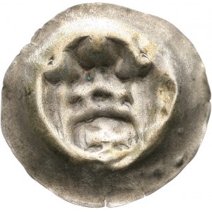 Zakon Krzyżacki, brakteat ok. 1327-1338, Brama z trzema strzelnicami