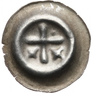 Zakon Krzyżacki, brakteat ok. 1317-1328, Krzyż łaciński