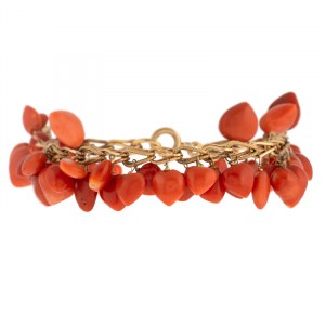 Bracelet with heart motif, 1950s-60s.