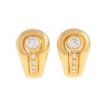 BUCHERER earrings, Bucherer, Switzerland, second half of the 20th century.