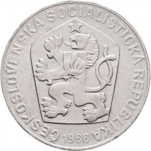 10 Kčs 1966 1100. Jahrestag Großmähren