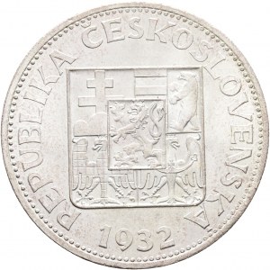 10 crowns 1932 Silver First Republic of the Czech Republic