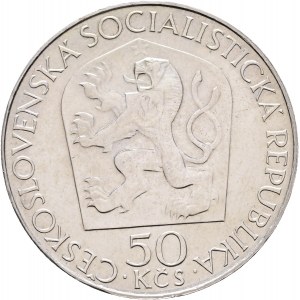 50 Kčs 1970 100° Anniversario - Nascita di LENIN, Vladimir Ijitsch Ulyanov