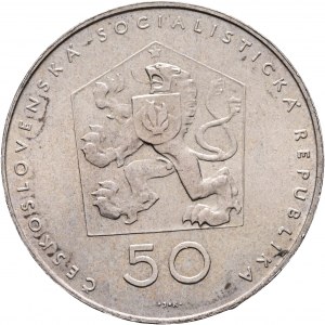 50 Kčs 1971 50. rocznica Czechosłowackiej Partii Komunistycznej