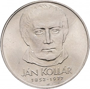 50 Kčs 1977 125° Anniversario. Morte di Ján Kollár