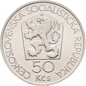 50 Kčs 1978 650 th Anniver. de la Monnaie de Kremnica