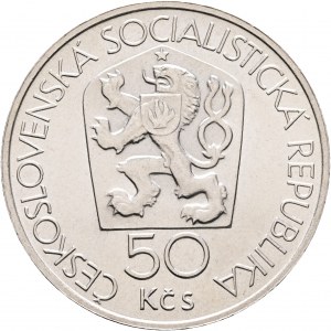 50 Kčs 1978 650. výročie. Kremnickej mincovne