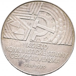 50 Kčs 1979 30 e Anniver. du 9 e Congrès du Parti communiste