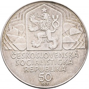 50 Kčs 1979 30 th Anniver. 9. zjazdu partii komunistycznej