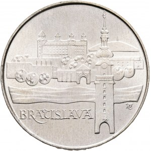 50 Kčs 1986 Ville de Bratislava