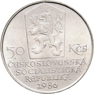 50 Kčs 1986 City of Bratislava