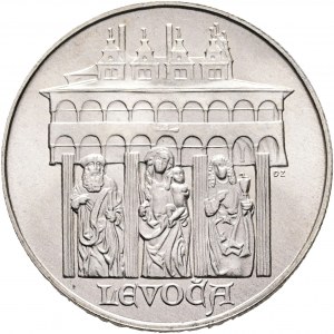 50 Kčs 1986 Città di Levoča