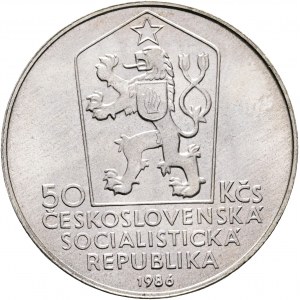 50 Kčs 1986 Città di Levoča