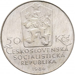 50 Kčs 1986 Miasto Telcz