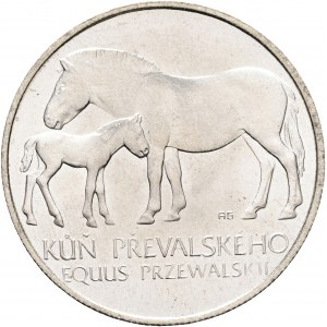 50 Kčs 1987 Prague ZOO Horse Prevalsky