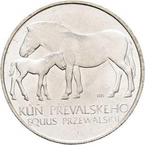 50 Kčs 1987 Prague ZOO Horse Prevalsky