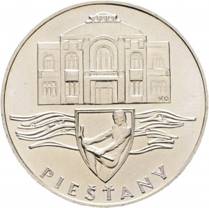 50 Kčs 1991 City of Piešťany