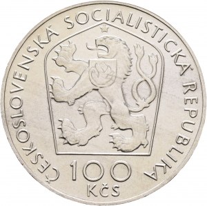 100 Kčs 1976 100. Jahrestag des Todes von Janko Kráľ